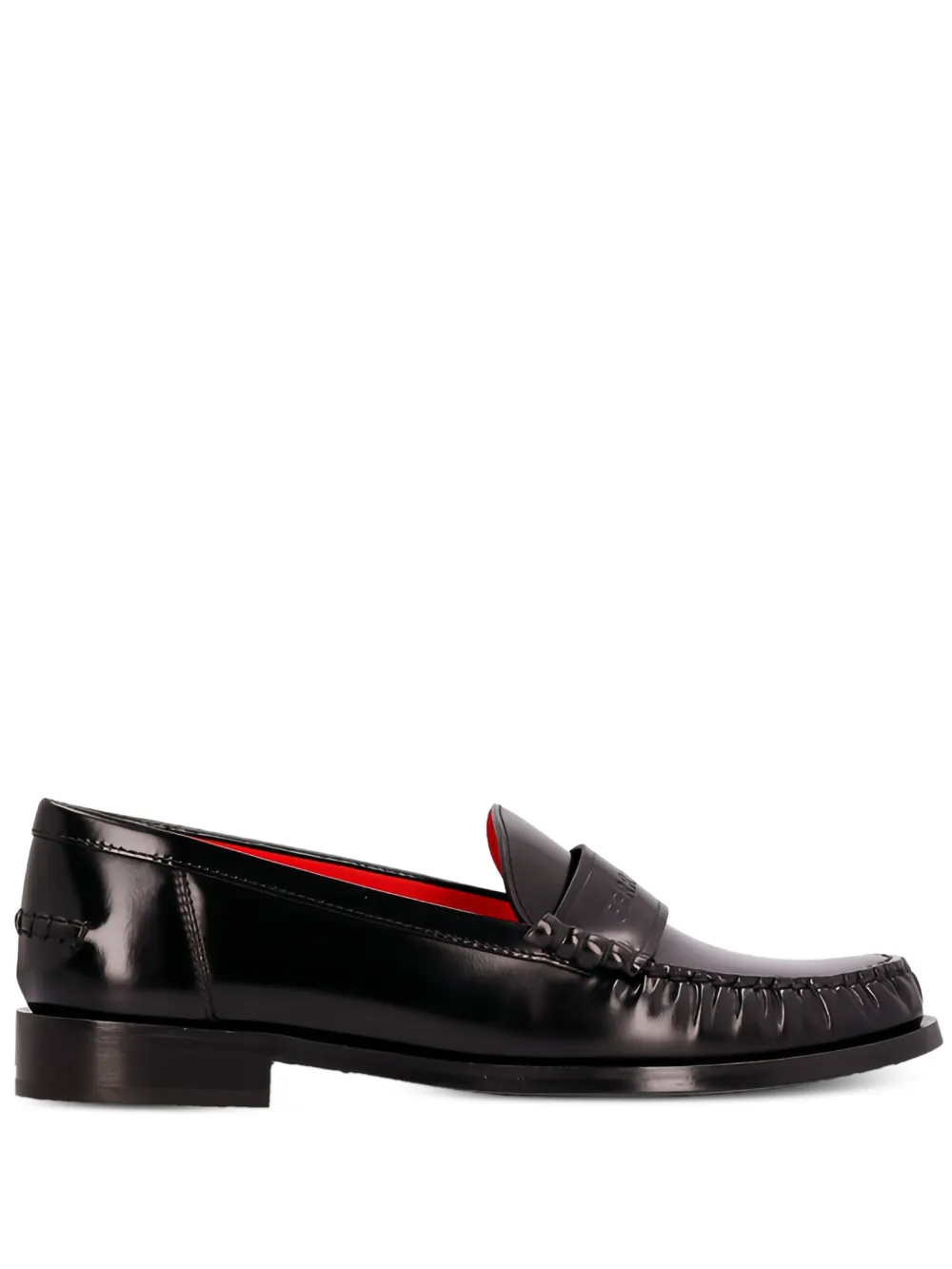 Ferragamo Irina leather loafers Zwart