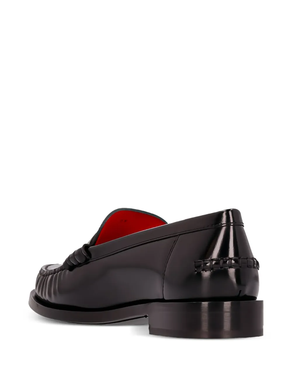 Ferragamo Irina leather loafers Zwart