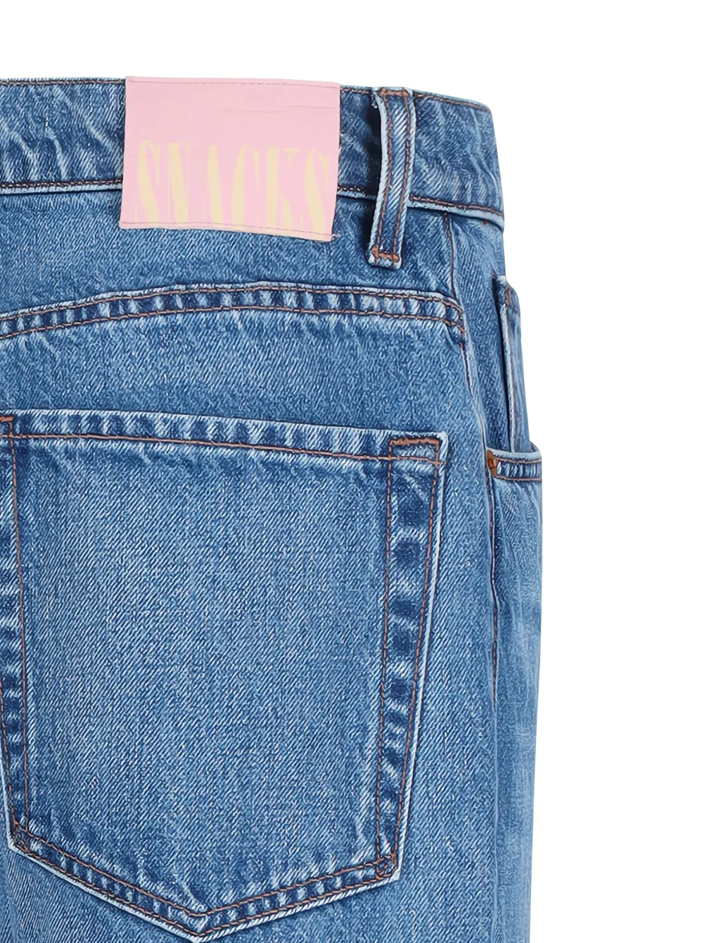 Mother The Tippy Top Sweet Tooth Jeans In Blue