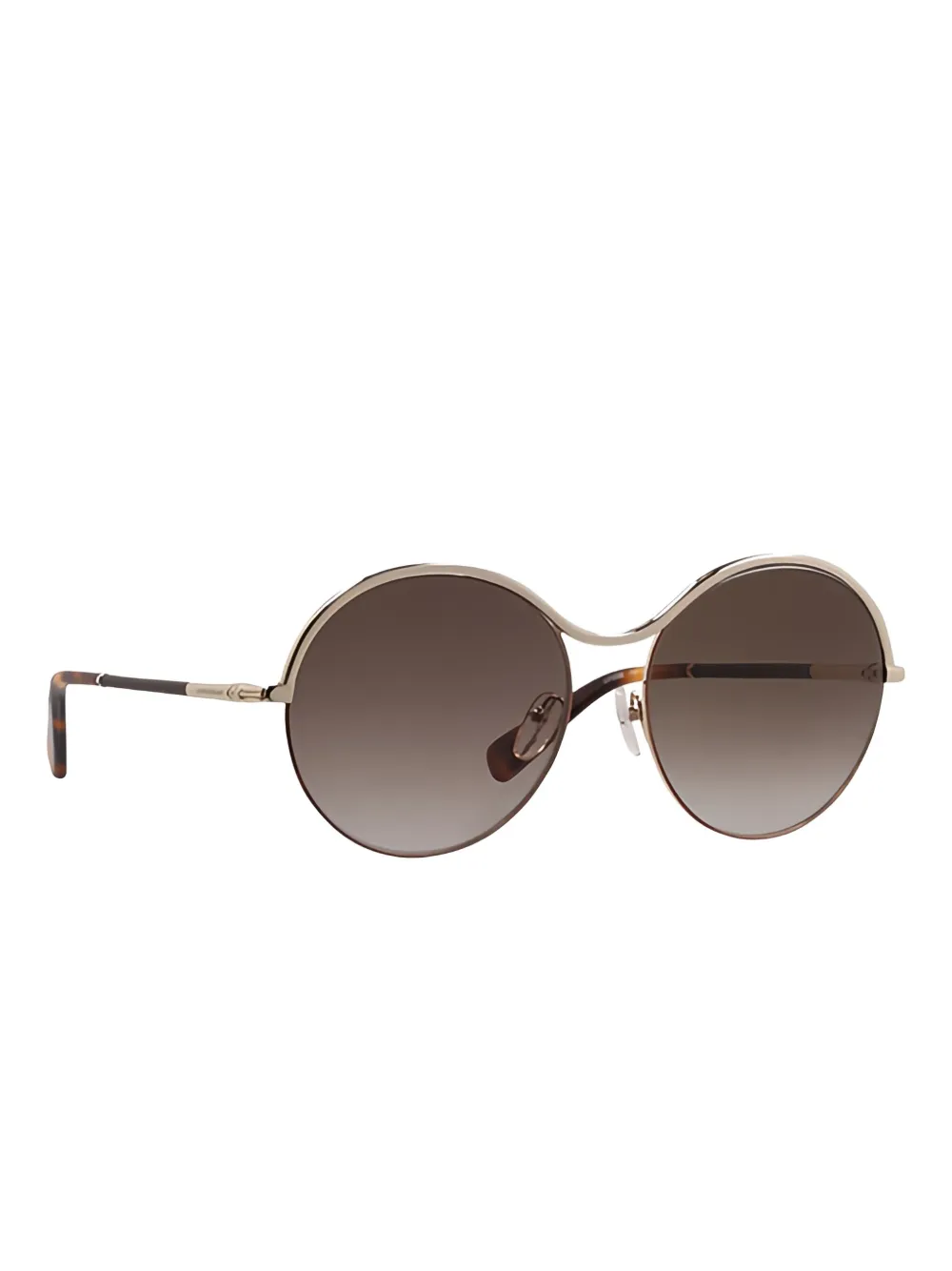 Longchamp round-frame sunglasses Goud