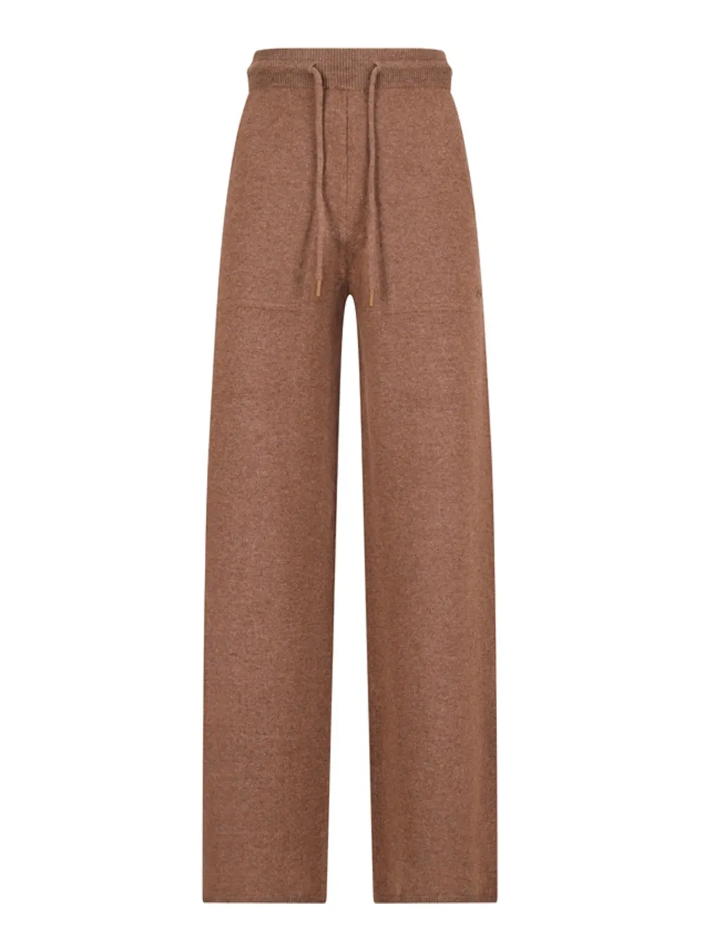 Max Mara ドローストリング ニットパンツ - ブラウン Max Mara ドローストリング ニットパンツ - ブラウン