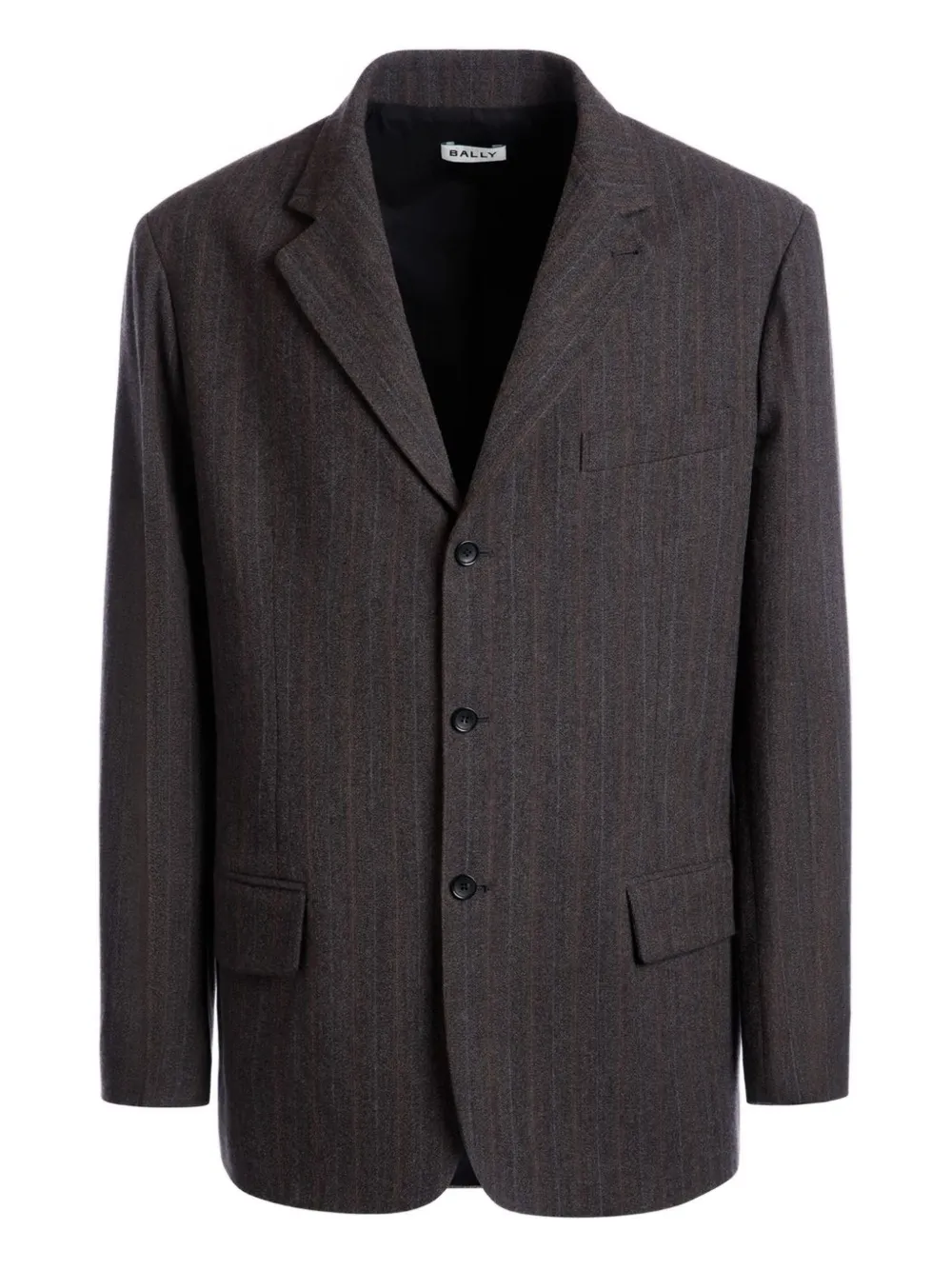 Bally blazer à fines rayures | gris | Image 1