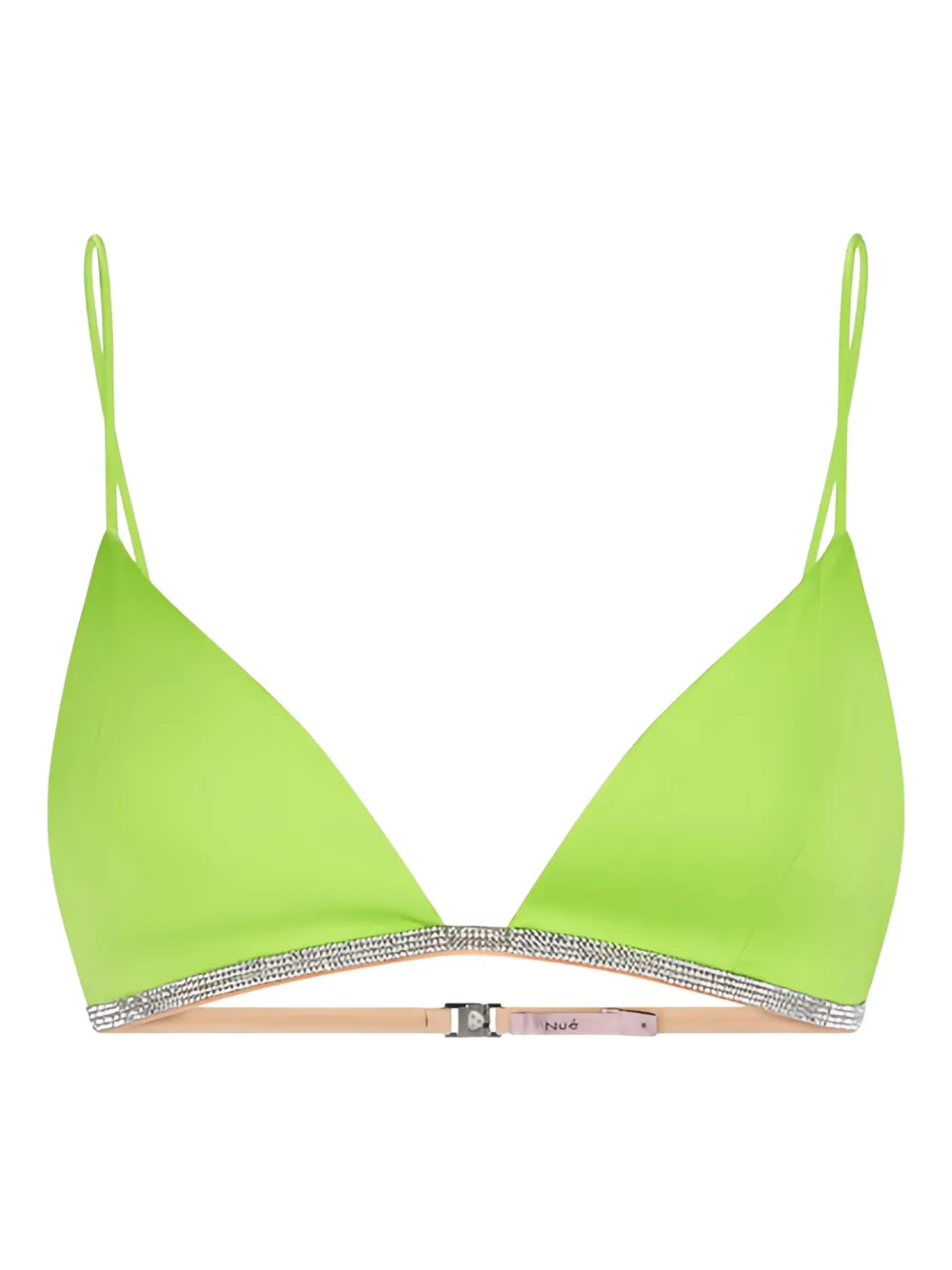 Nuè Rosie silk bra - Verde