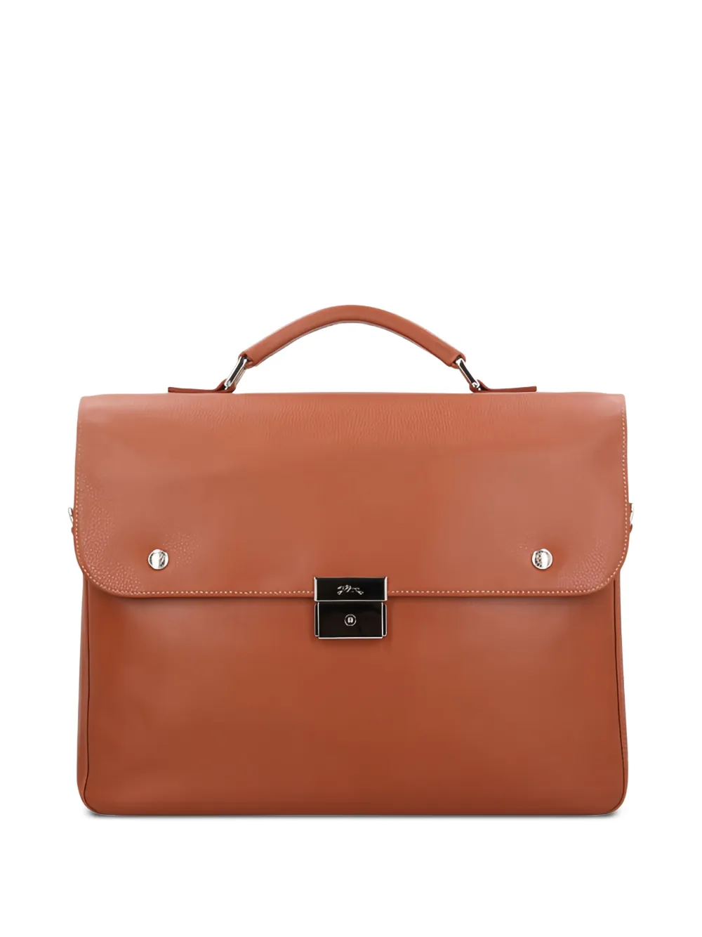 Longchamp Le Foulonne leather top-handle briefcase | Brown | Image 1