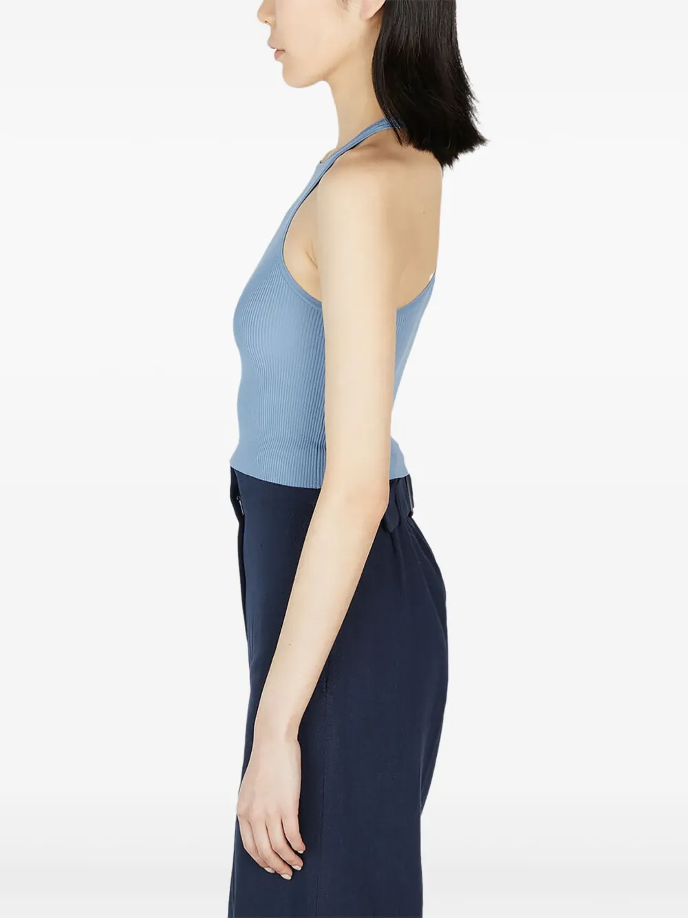 Max Mara Haltertop Blauw