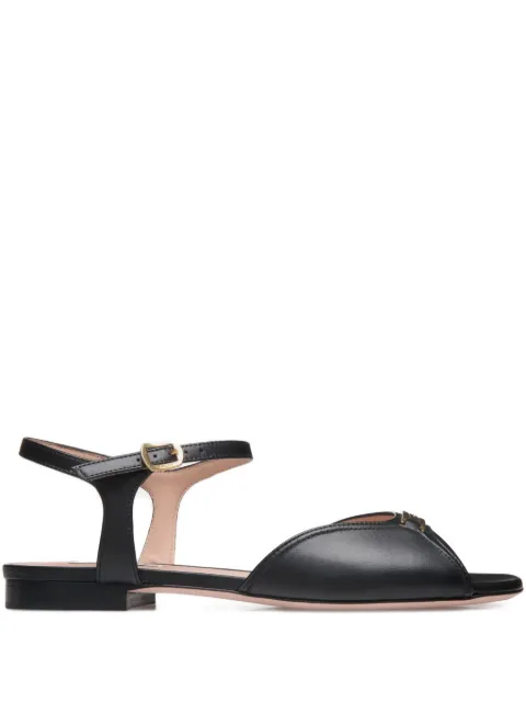 Bally Deco plaque-embellished flat sandals