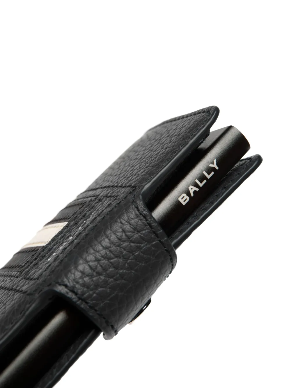 Bally Portemonnee met gestreept detail Zwart