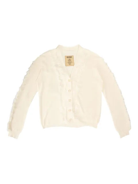 Uma Wang fringed wool cardigan