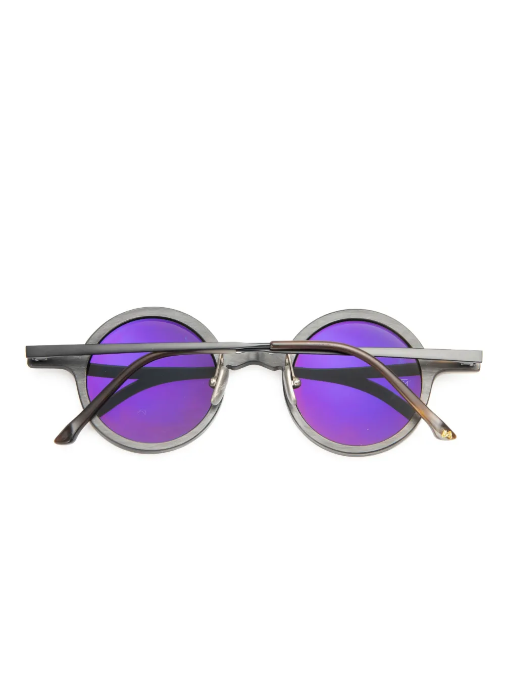  Uma Wang Round-frame Sunglasses - Multicolour 