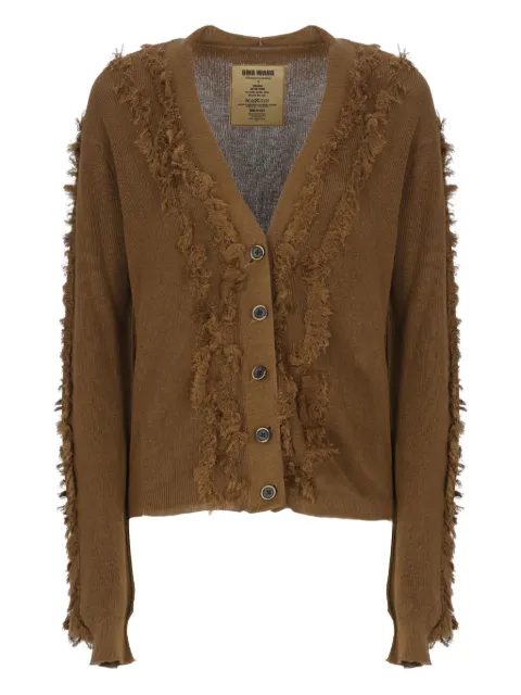 Uma Wang fringed buttoned cardigan