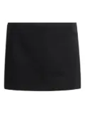 KHAITE Jett mini skirt - Black