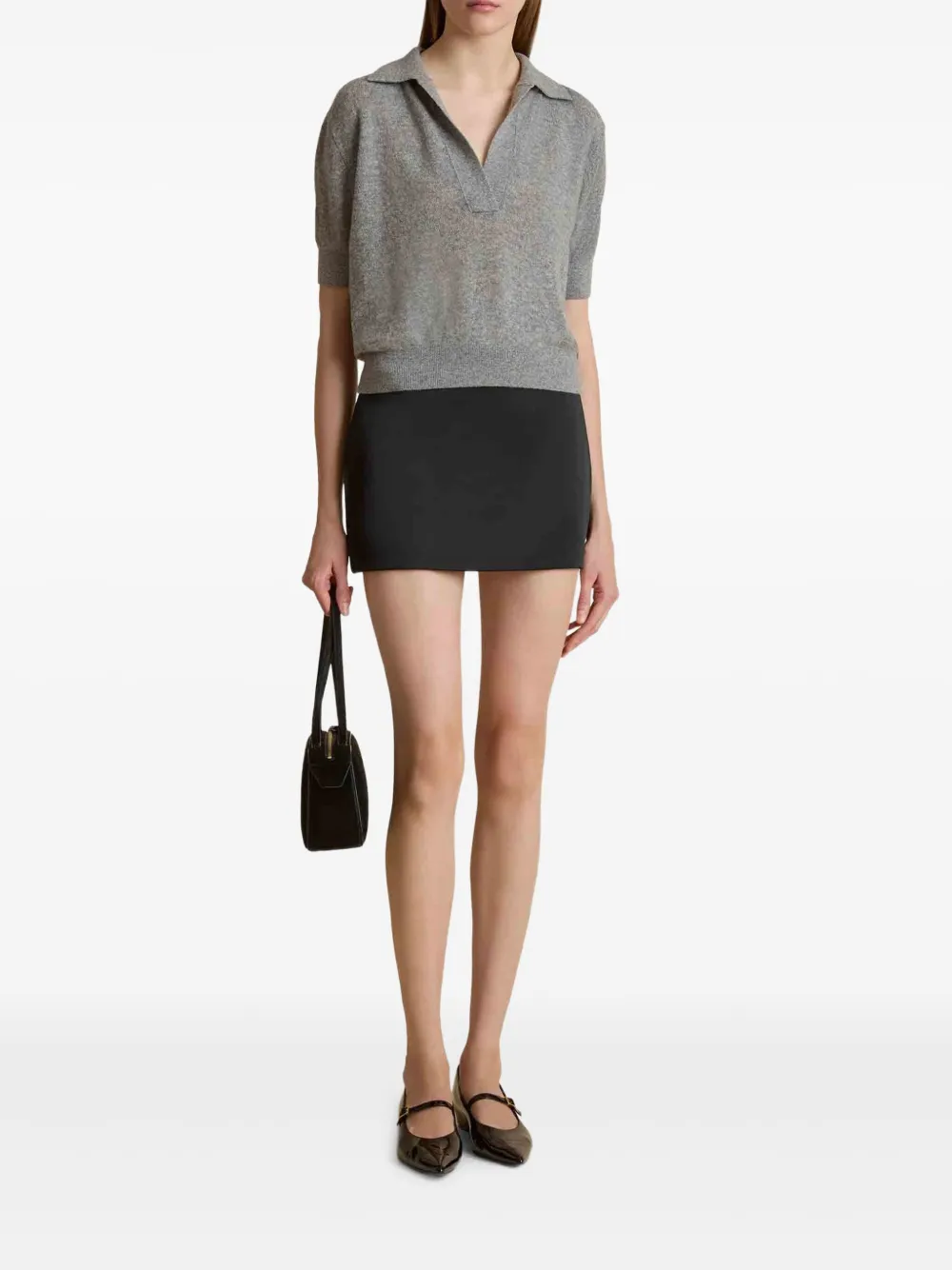 KHAITE Jett mini skirt | Straight Skirts | Image 2