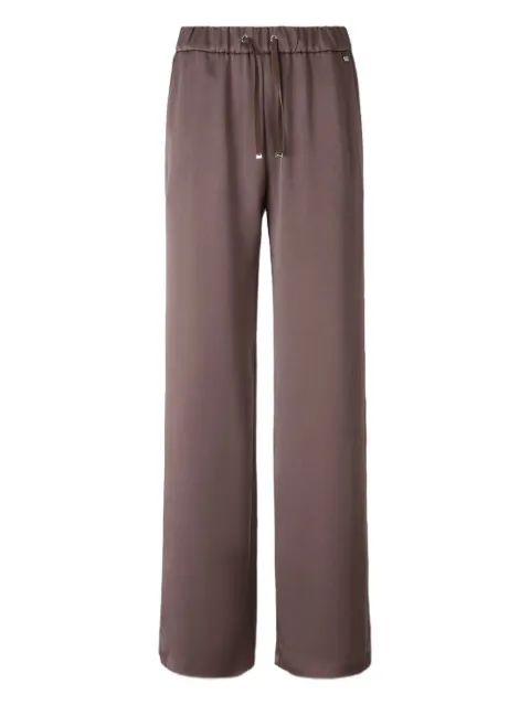 Herno pantalones satinados