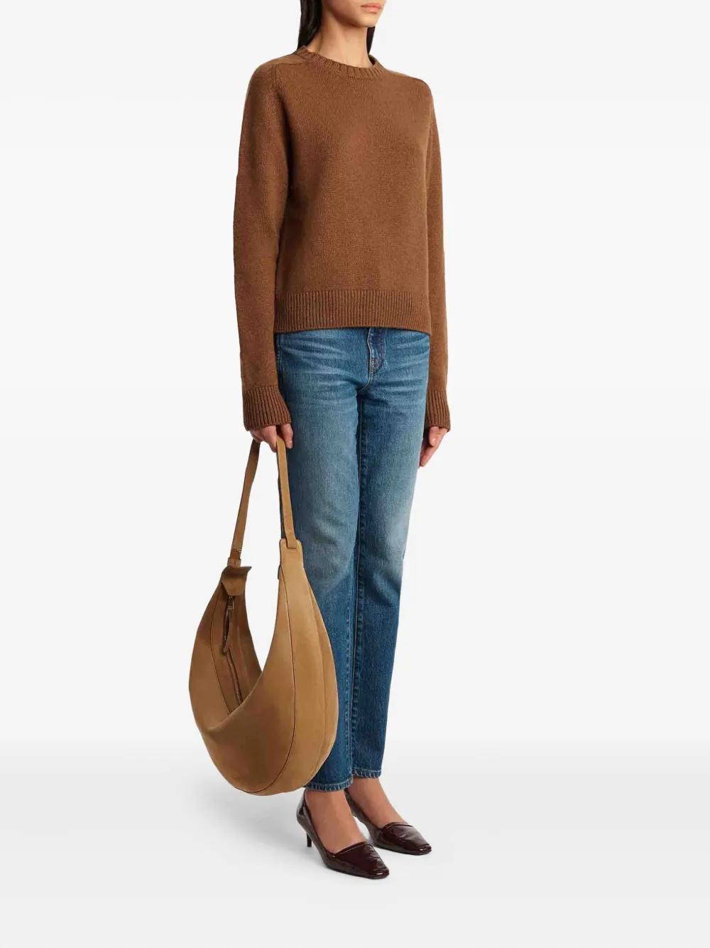 KHAITE Viv five-pocket jeans Blauw