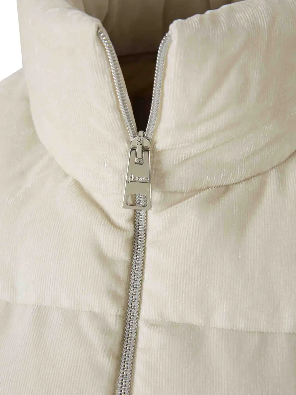 Herno Bodywarmer met hoge hals Beige