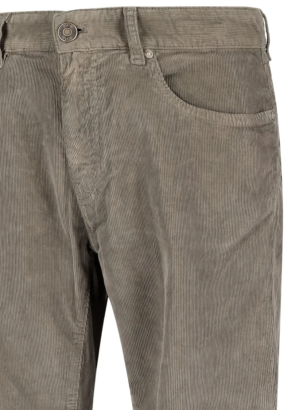 PT Torino Ribfluwelen broek Grijs