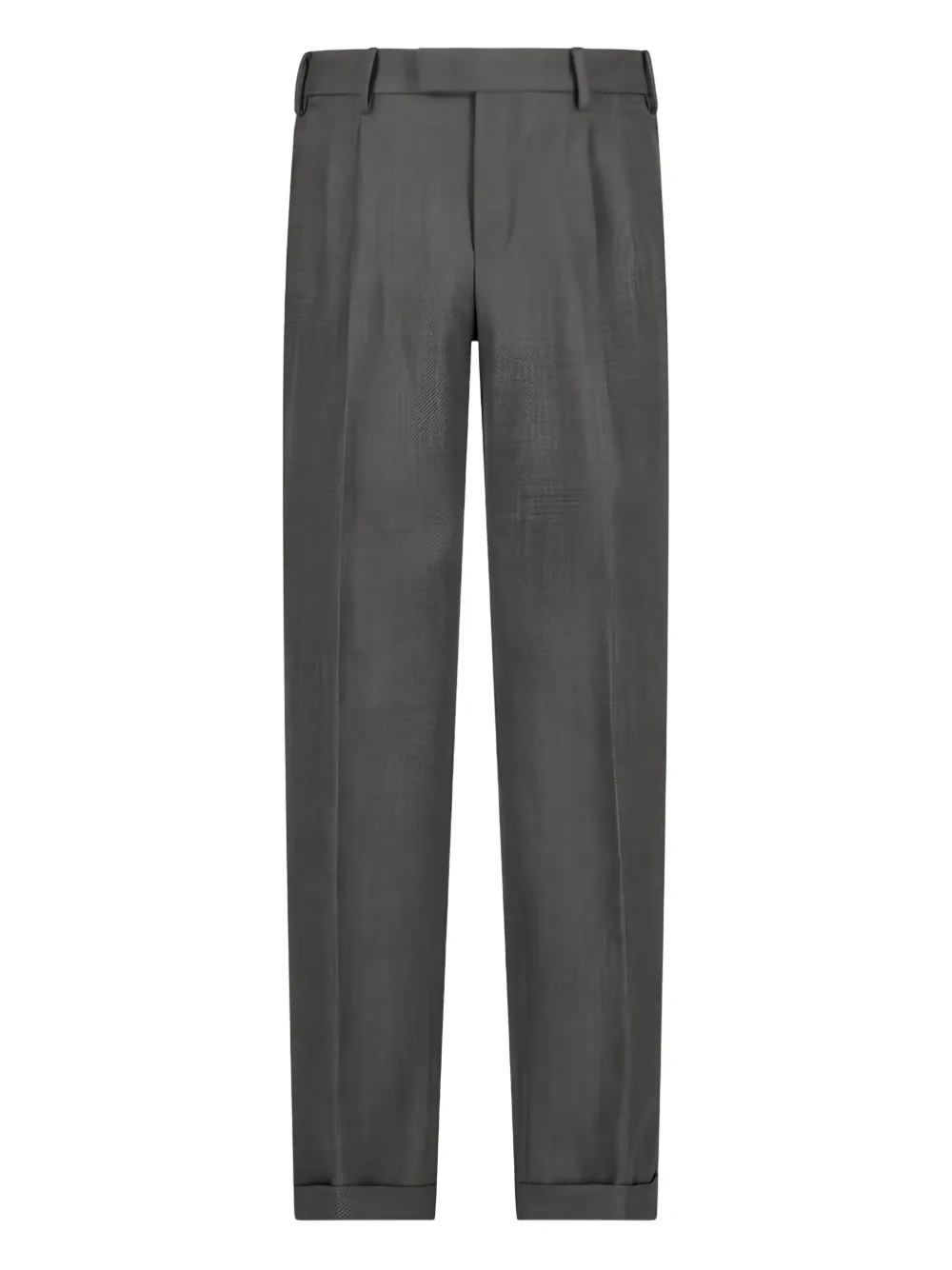 PT Torino pleated-cuffed trousers Grijs