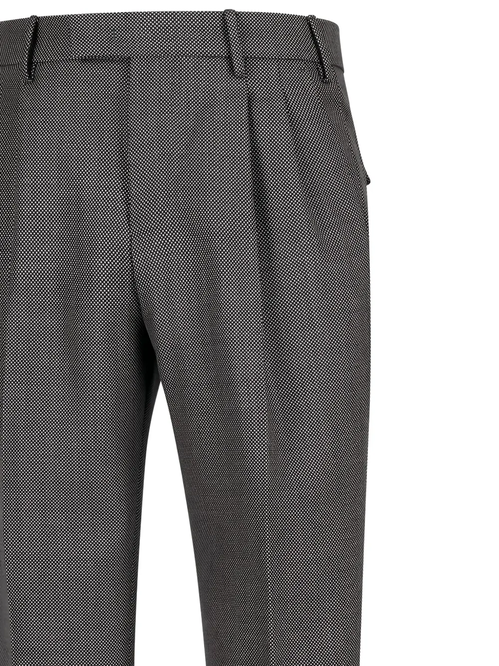 PT Torino Broek met geplooide cuffs Grijs