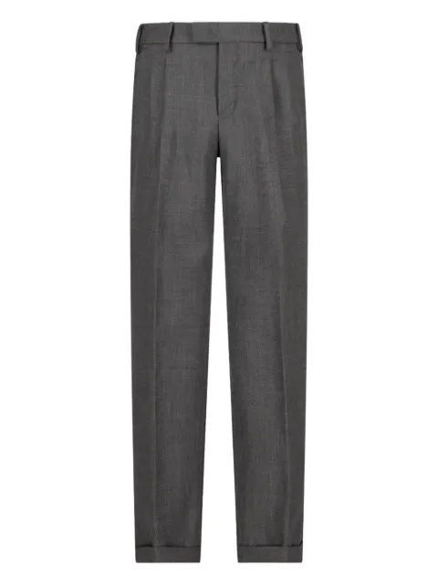 PT Torino pleated-cuffed trousers