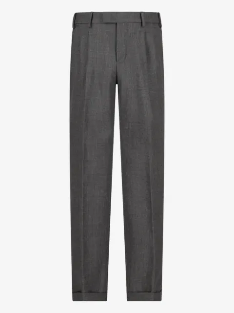 PT Torino pantalon à chevilles plissées