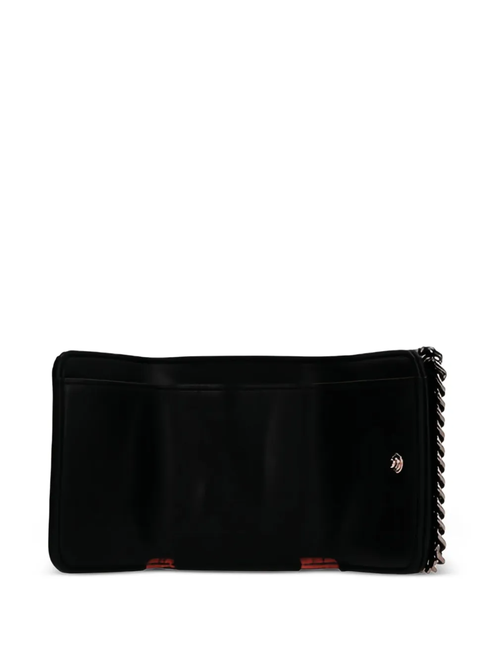 Stella McCartney Falabella chain-trim wallet Zwart