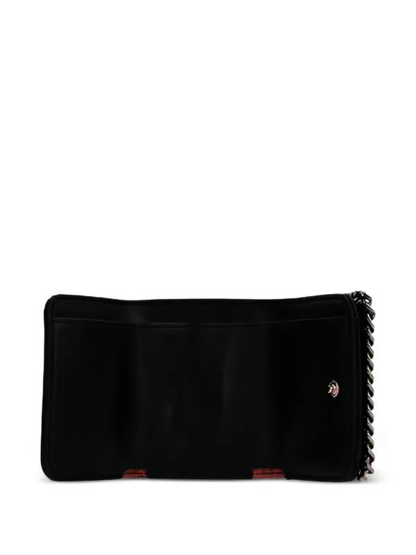 美品 STELLA McCARTNEY ブラック 財布 ファラベラ Stella McCartney ステラ・マッカートニー ファラベラ 三つ折り