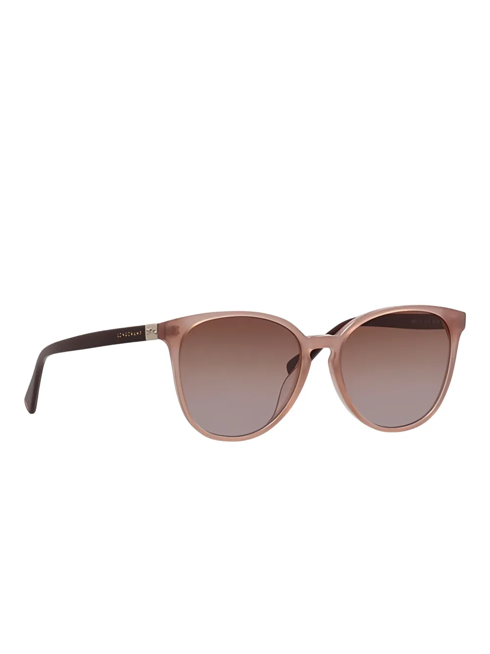 Longchamp round-frame sunglasses - Rood