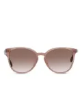 Longchamp round-frame sunglasses - Brown