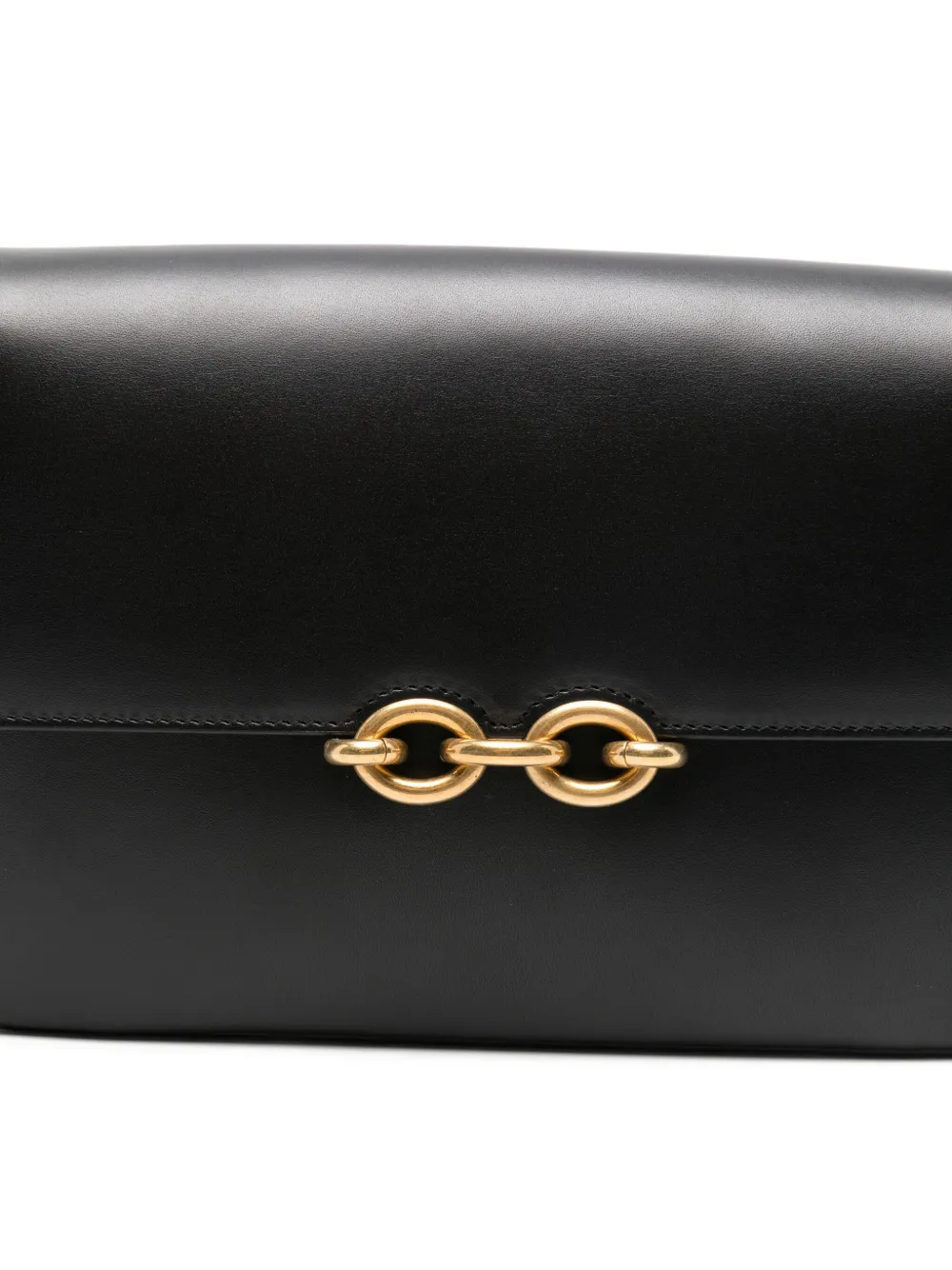 Saint Laurent Leather Cross Body Bag In Black