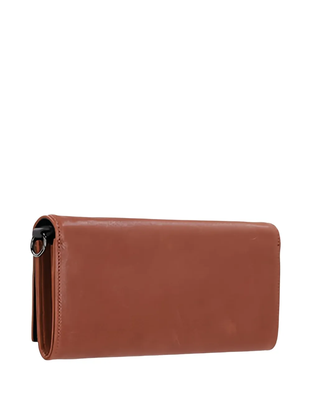 Longchamp Le Pliage chain-embellished wallet Bruin