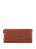 Longchamp Le Pliage chain-embellished wallet - Brown