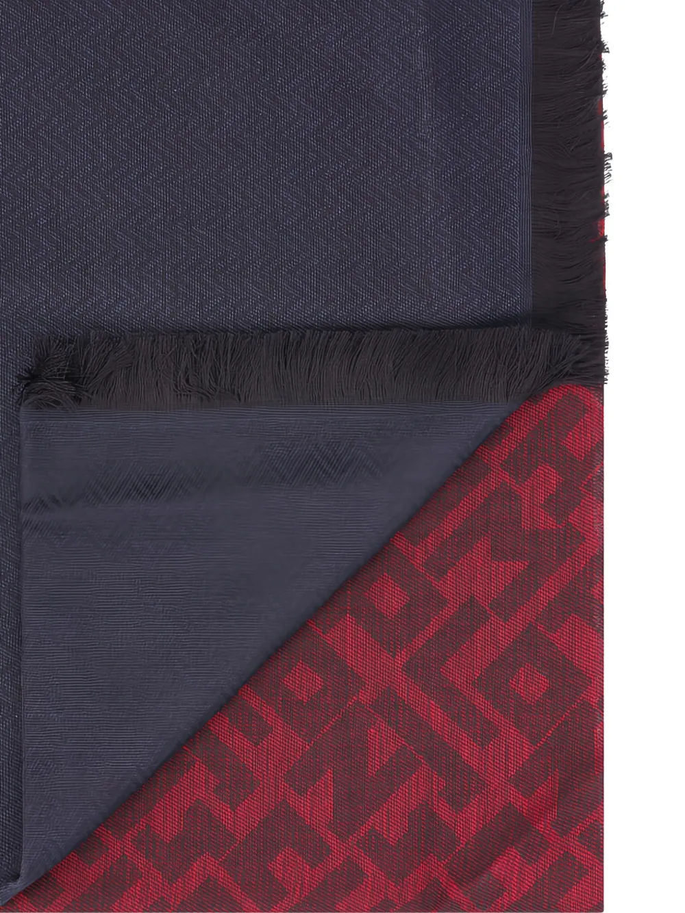 Longchamp geometric-pattern scarf | Image 2