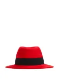 Saint Laurent wool fedora - Red