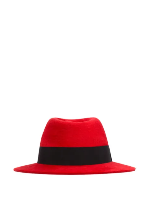 Saint Laurent sombrero fedora de lana