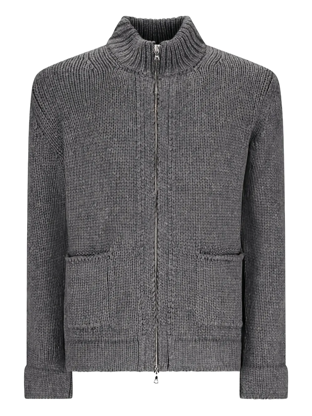 Fabrizio Del Carlo zip-up cardigan | Grey | Image 1