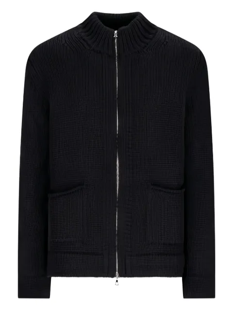 Fabrizio Del Carlo zip-front wool cardigan