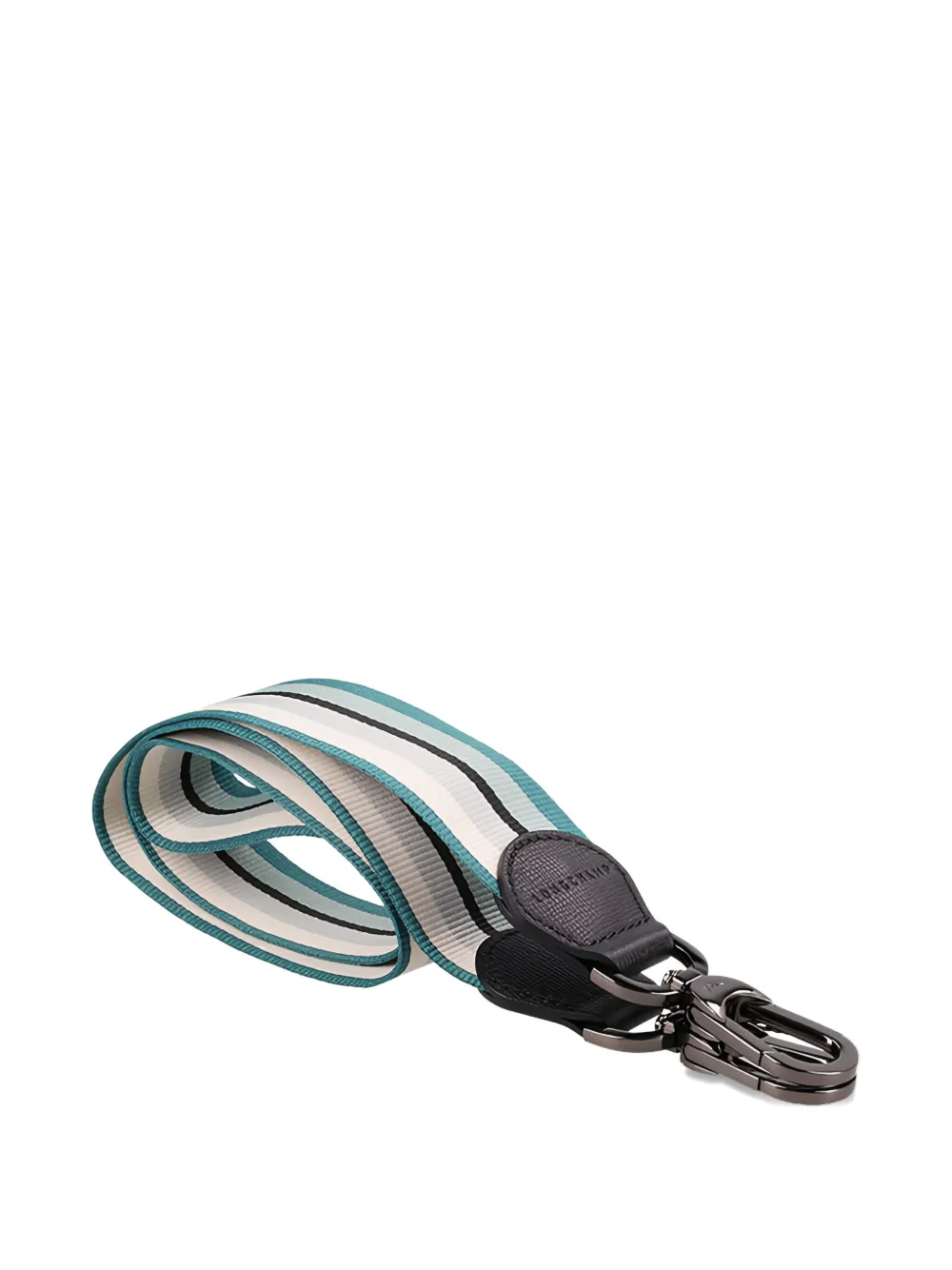 Longchamp Gestreepte schouderband Blauw