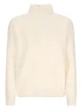 Cruciani turtleneck knited sweater - Neutrals