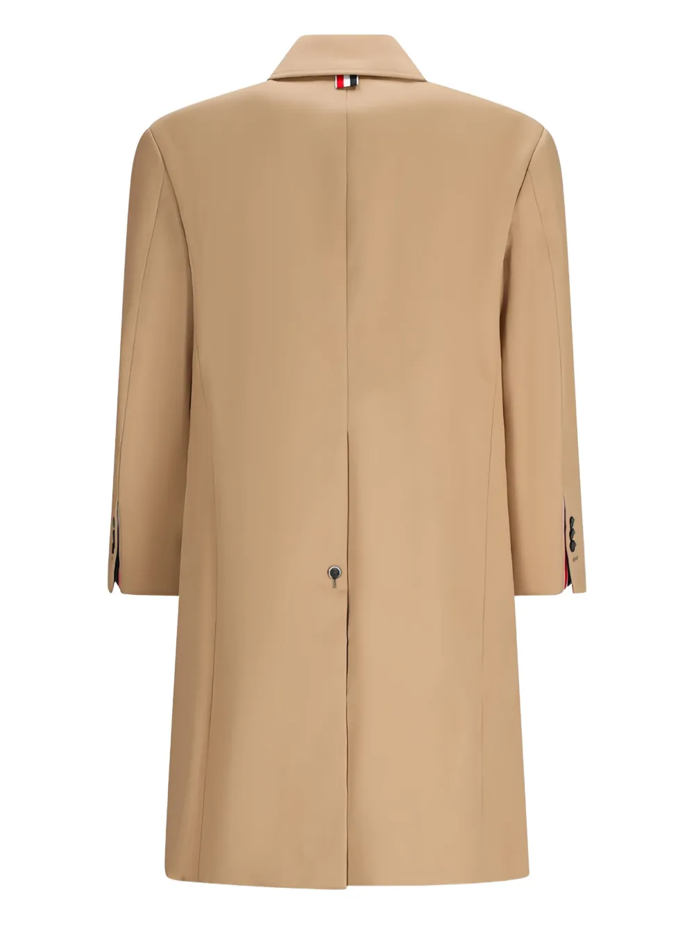 Thom Browne Wollen jas Beige