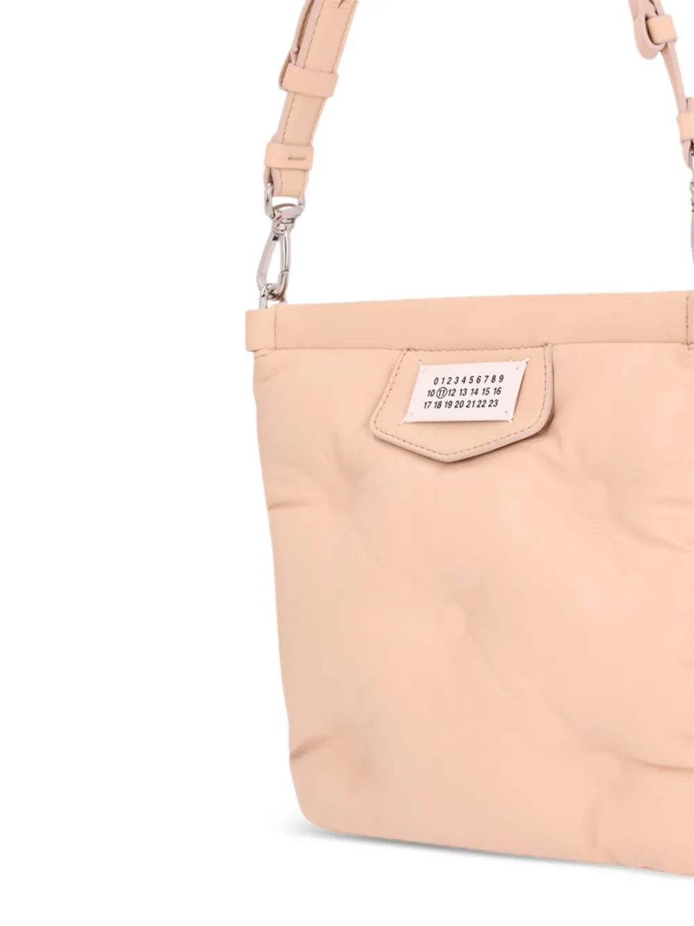 Maison Margiela Glam Slam schoudertas Beige