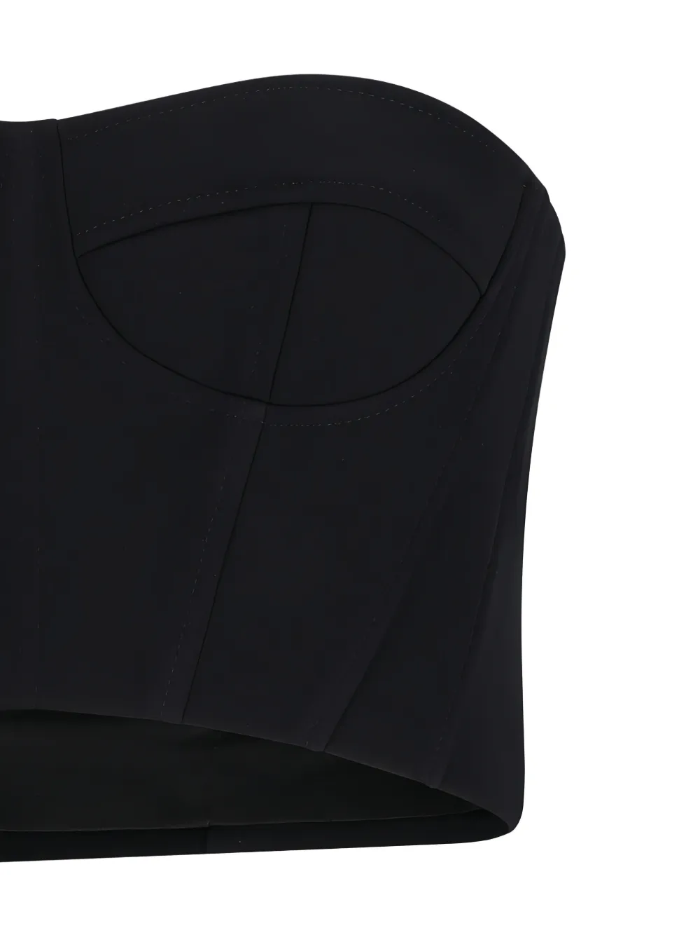  David Koma Bustier Top - Black 