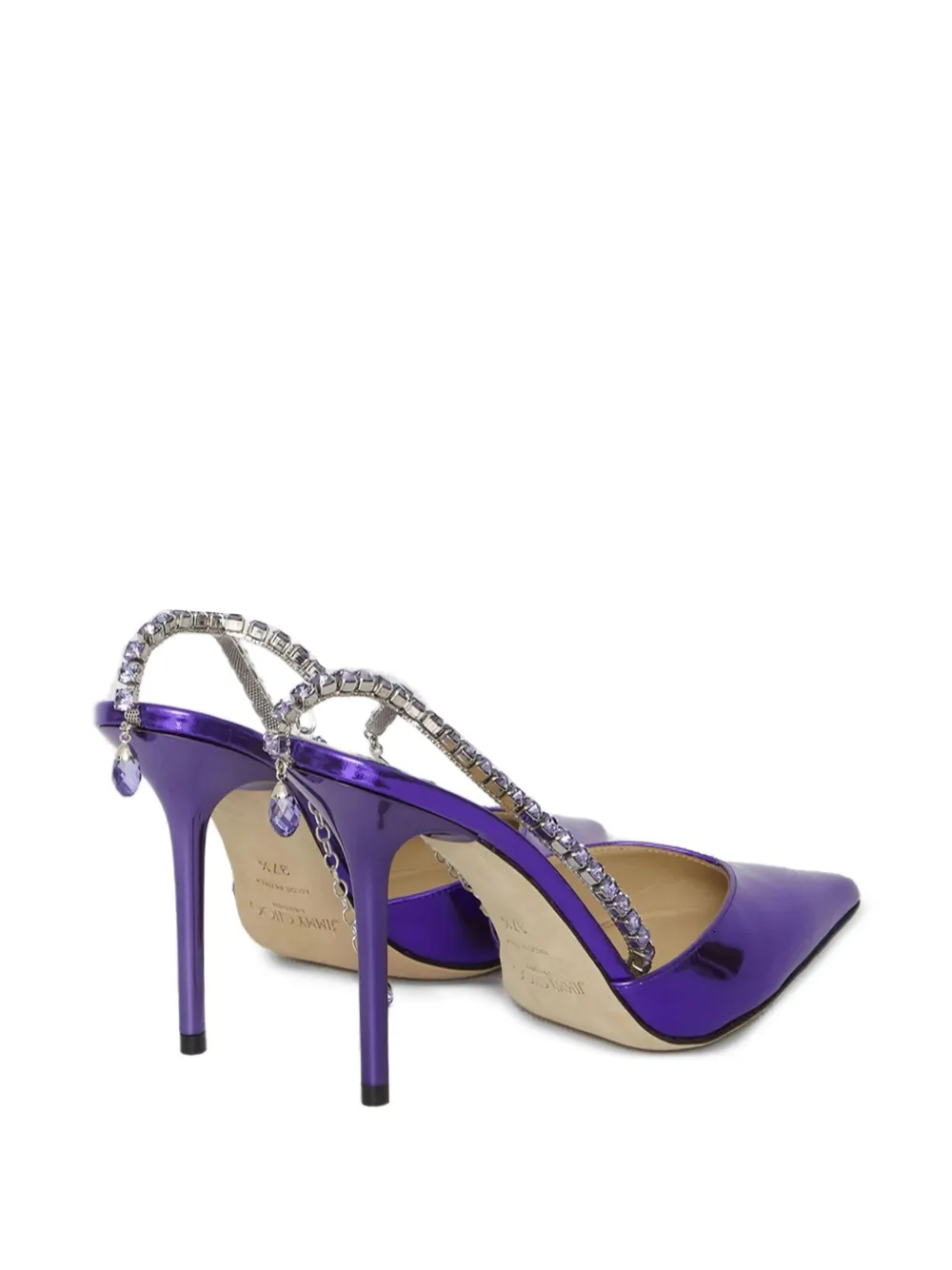 Jimmy Choo 100mm Saeda pumps Purple
