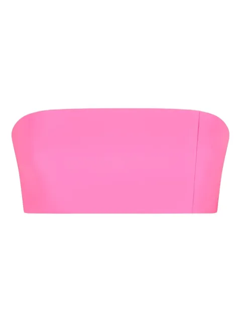 Retrofete zip-up tube top
