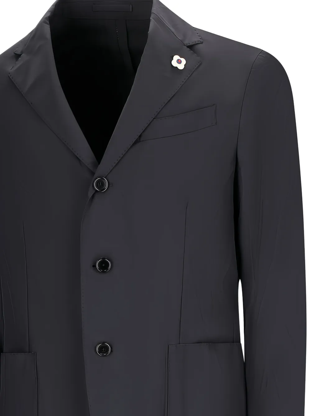 Lardini single-breasted suit Zwart