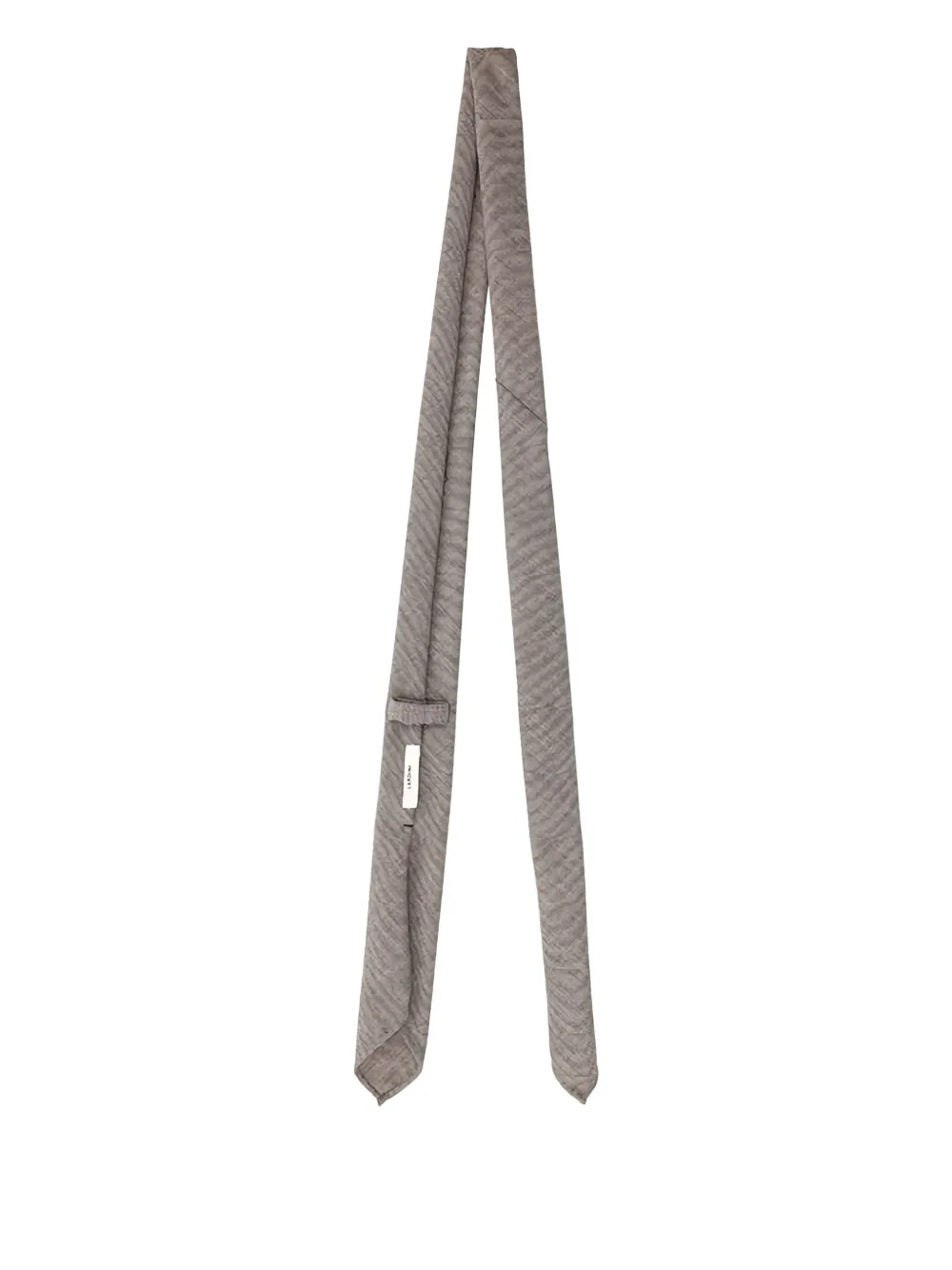 Lardini Wollen stropdas Grijs