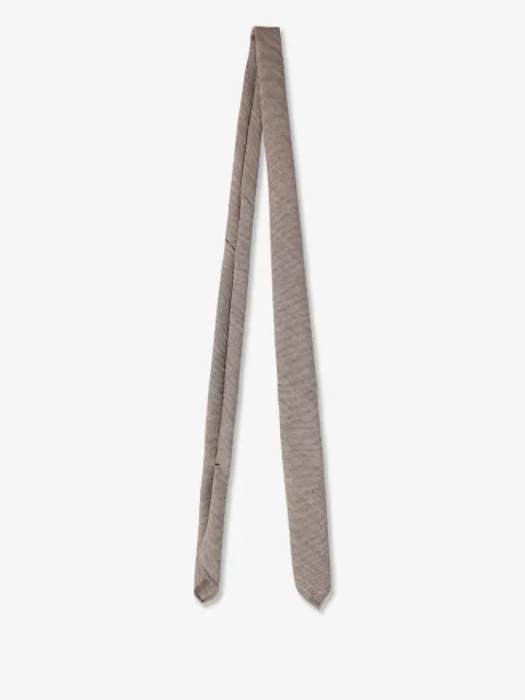 Lardini cravate en maille à bout carré