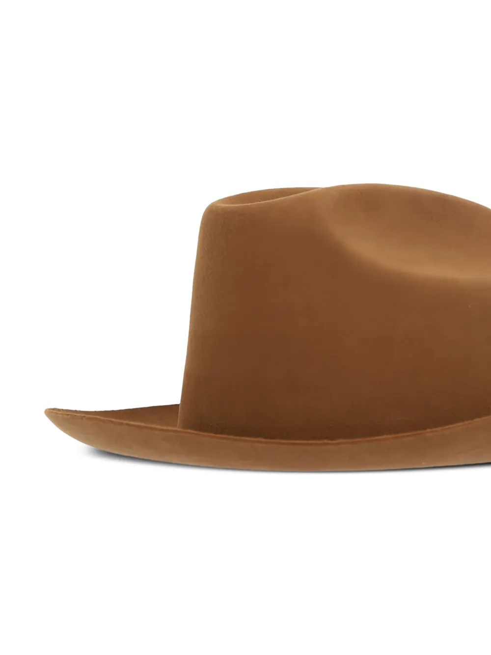 Lardini felted fedora hat Bruin