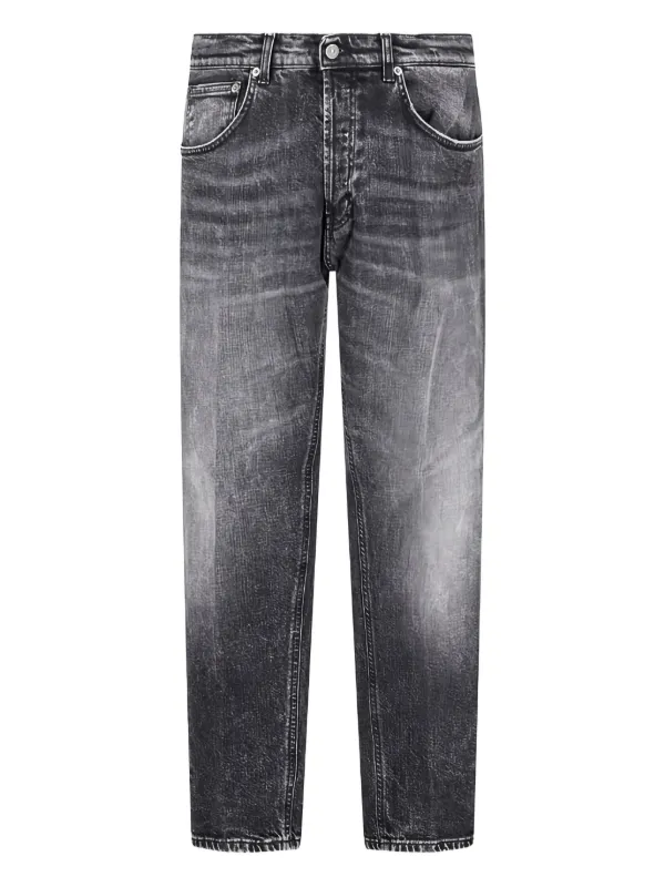 DONDUP Faded Wash Jeans Grey FARFETCH OM