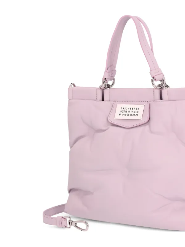 【関税＆送料込み】Maison Margiela Small Glam Slam Tote Bag Maison Margiela Glam Slam Tote Bag | Pink | FARFETCH