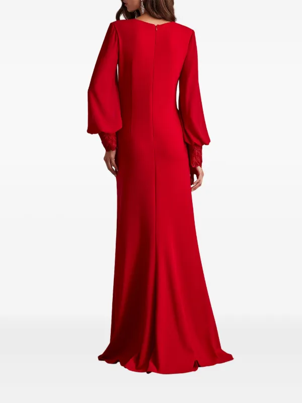 tadashi shoji ruched dress Tadashi Shoji Gown